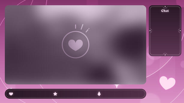 Glowing Pink "Gaming" Overlay