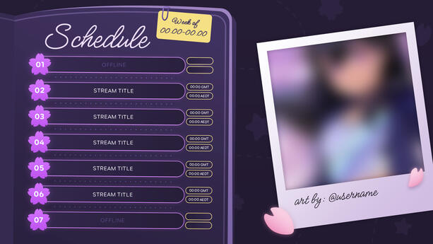 Riniverse Schedule